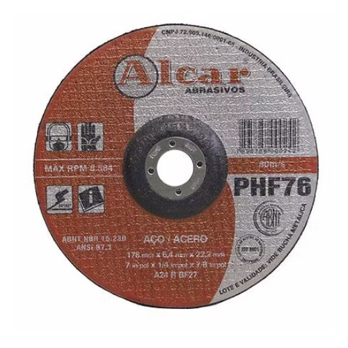 Disco de Desbaste PHF*6 – Alcar