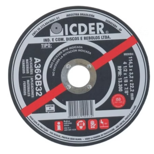 Disco de Corte – Icder