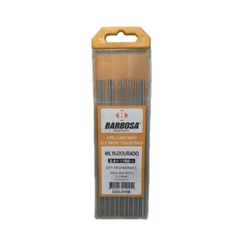 Eletrodo Tungstênio 1,5% Lantânio – Barbosa