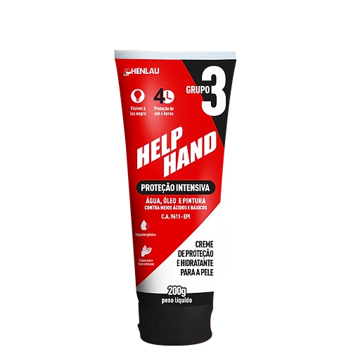 Creme de Proteção G-3 Help Hand – Henlau